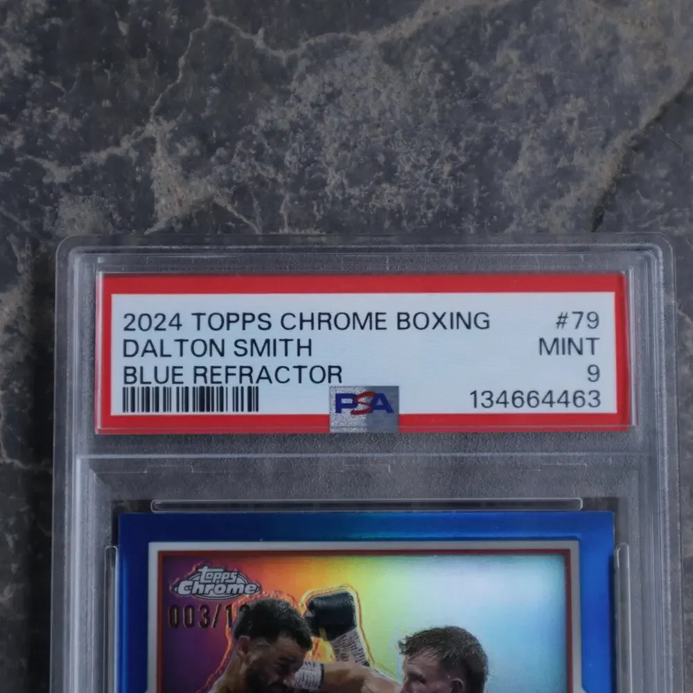2024 Topps Chrome Boxing Dalton Smith Refractor /150 PSA 9 Mint Rookie